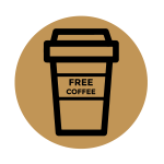 sign up for news and a free coffee