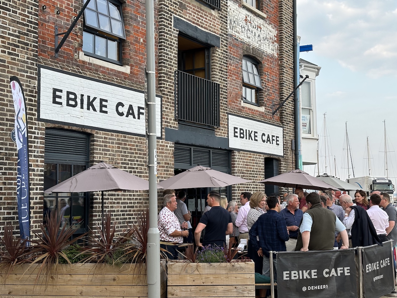 Private Hire & Events at the EBIKE Cafe Weymouth